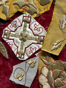 Antique Gold Metallic Applique Project Group