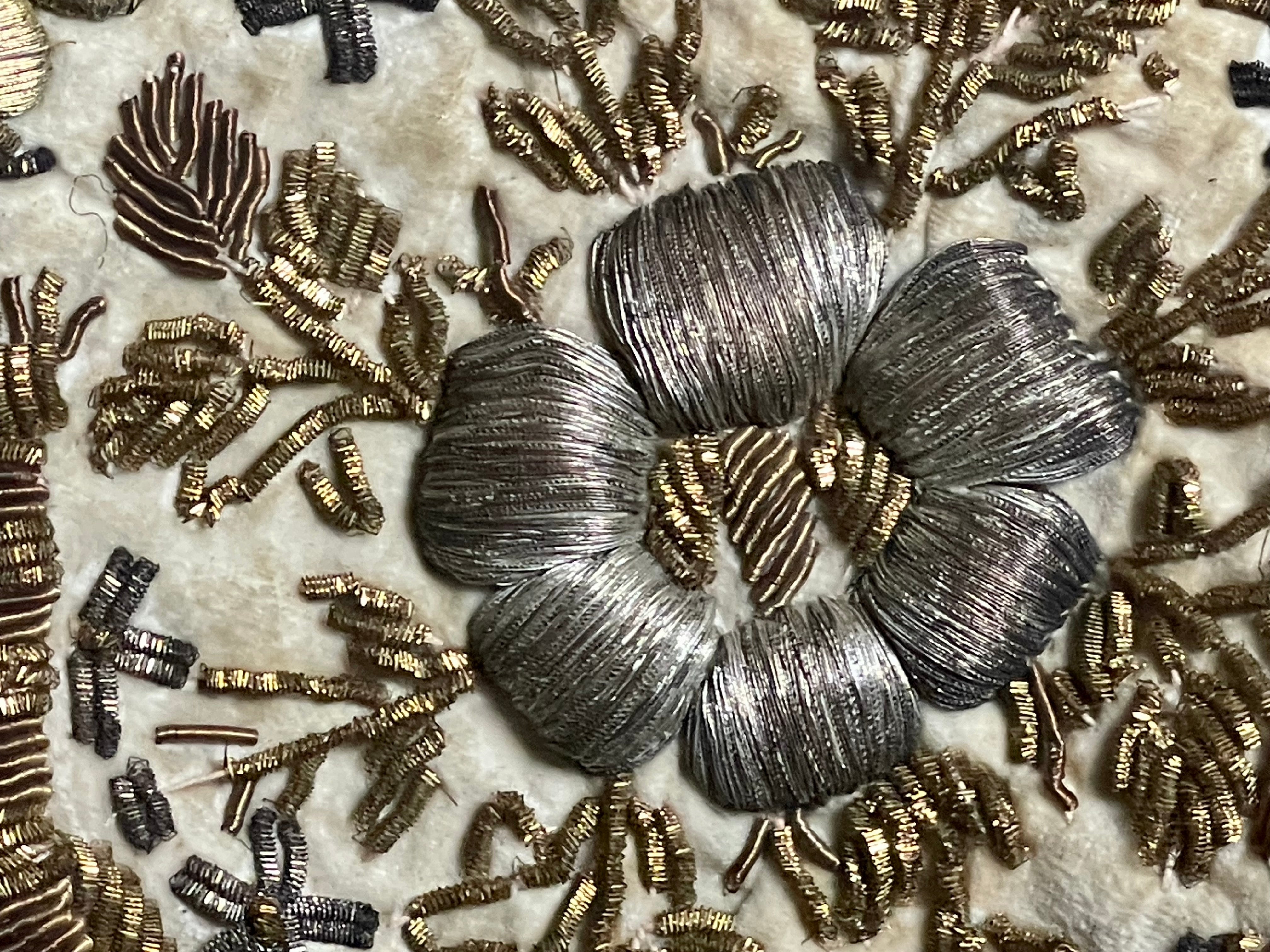 Antique Ottoman Gold Metal Embroidery