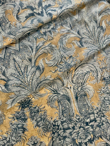 Magnificent Venetian Printed Linen