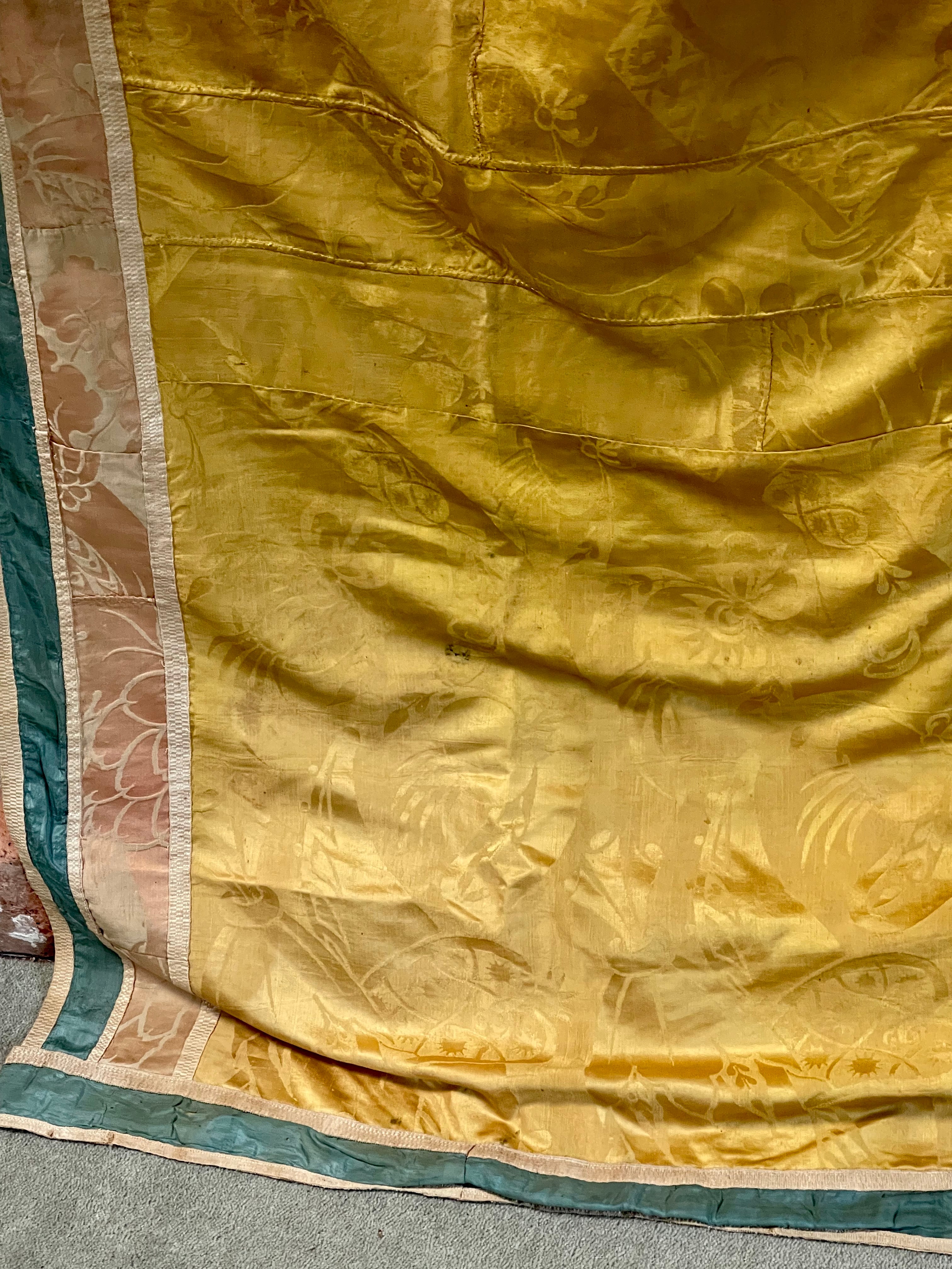 18th Century Silk Damask Altar Frontal