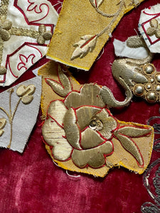 Antique Gold Metallic Applique Project Group