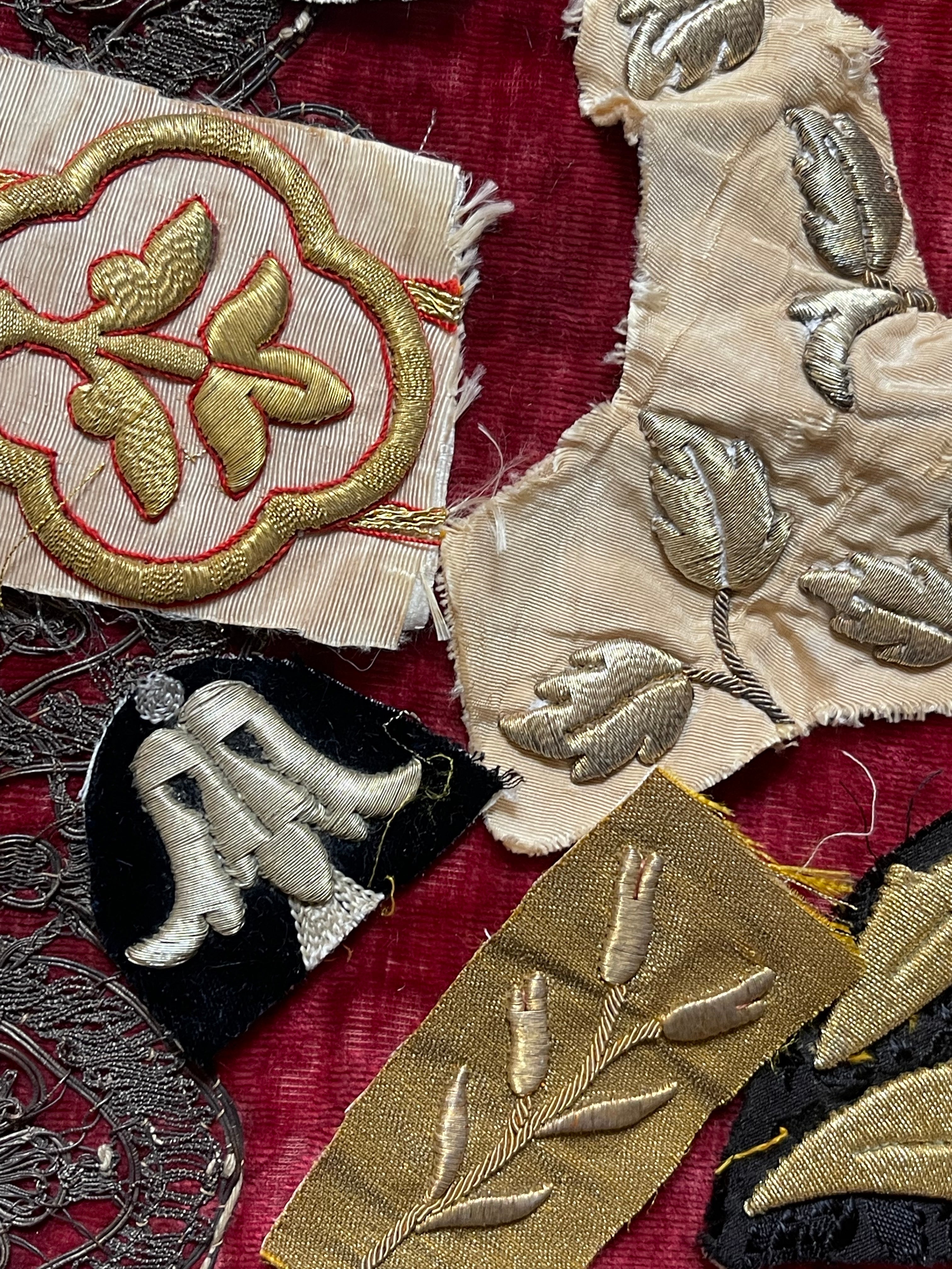 Antique Gold Metallic Applique Project Group