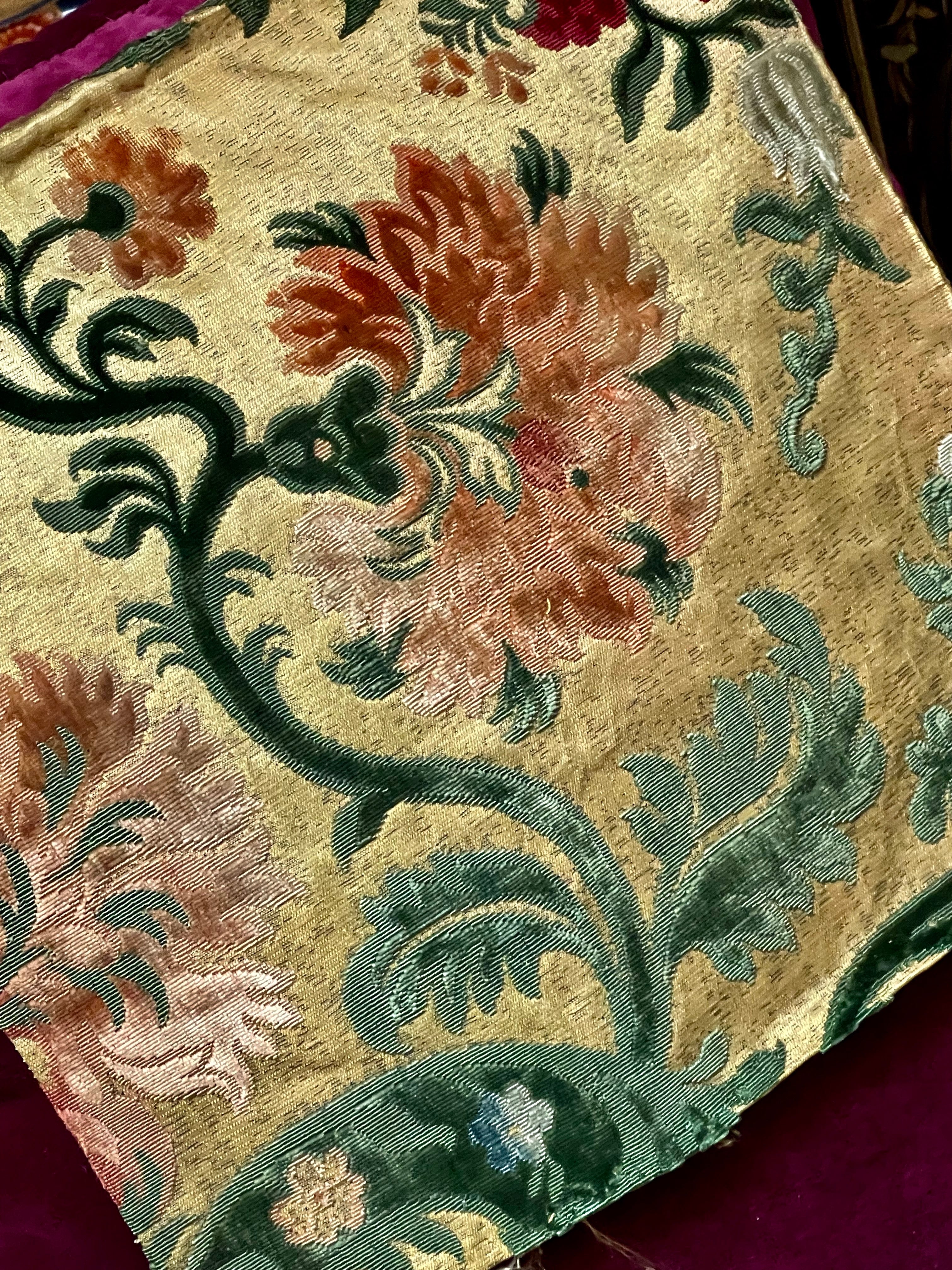 Antique Genoa Silk Velvet