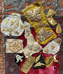 Antique Gold Metallic Applique Project Group