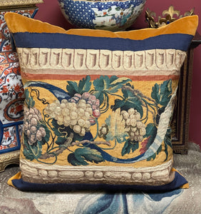 Antique Tapestry Pillow