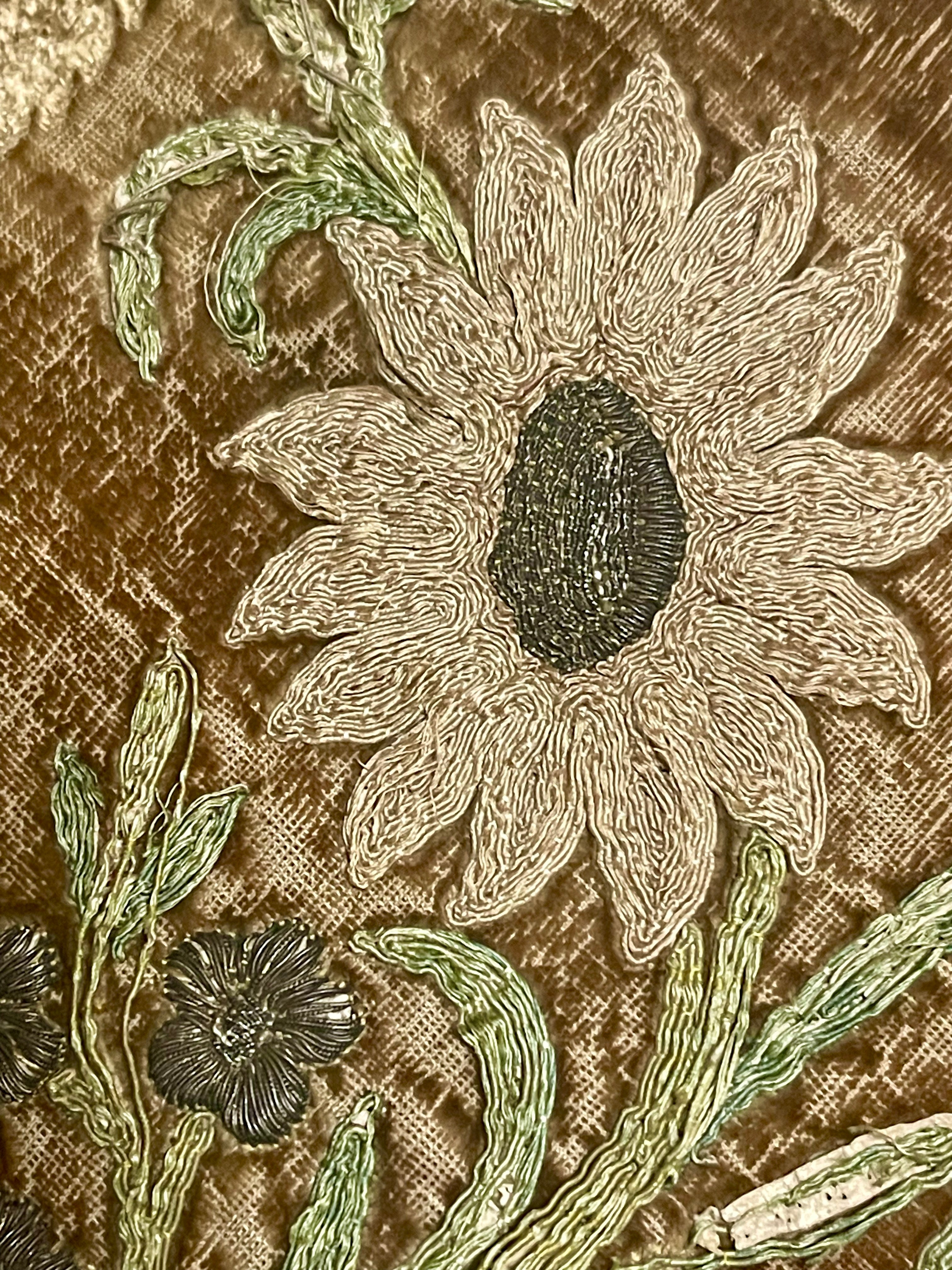 17th Century Embroidered Coat of Arms