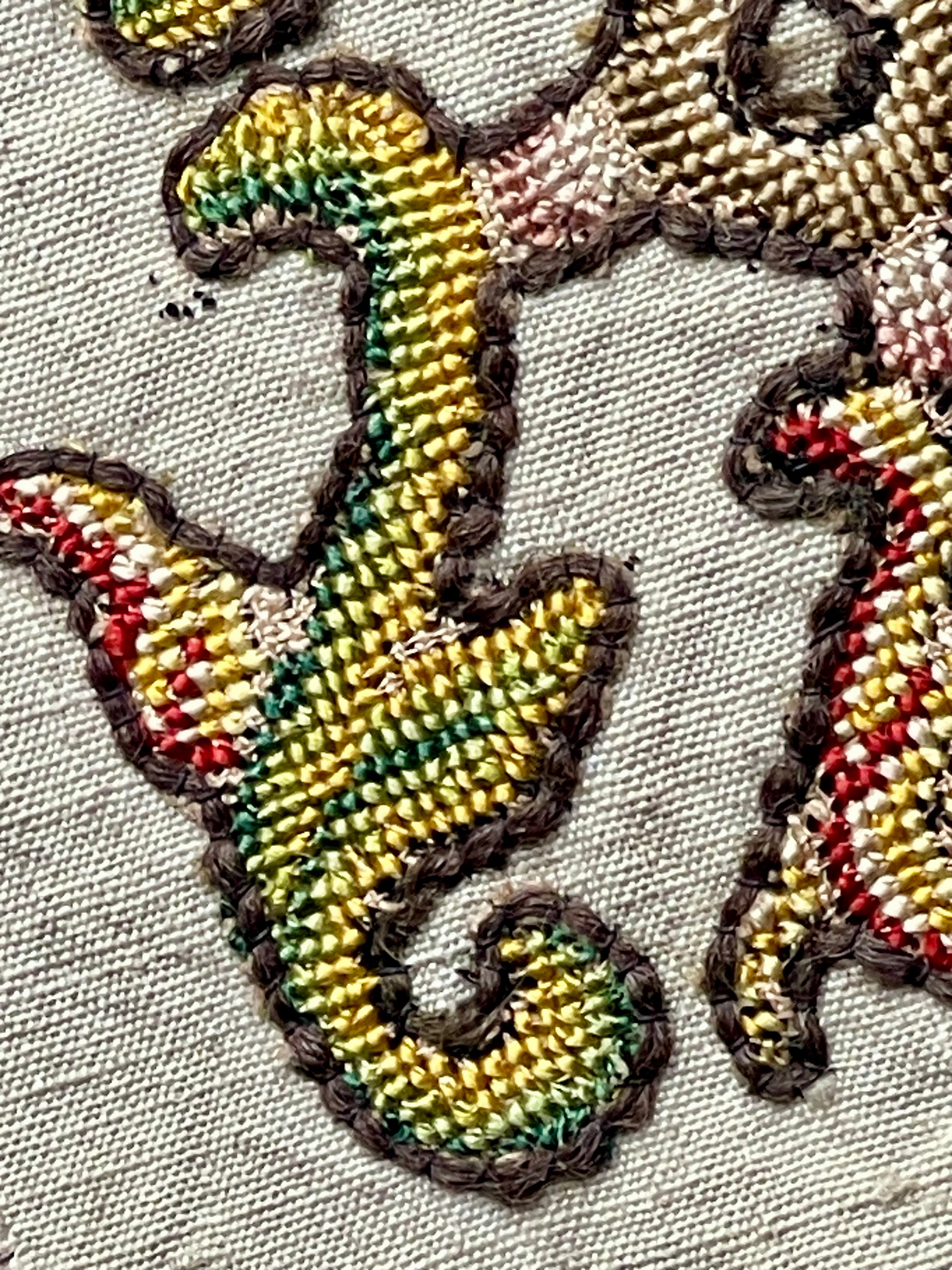 17th Century English Needlework Slip