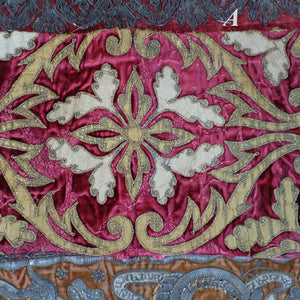 17th Century Venetian Silk Velvet Panel