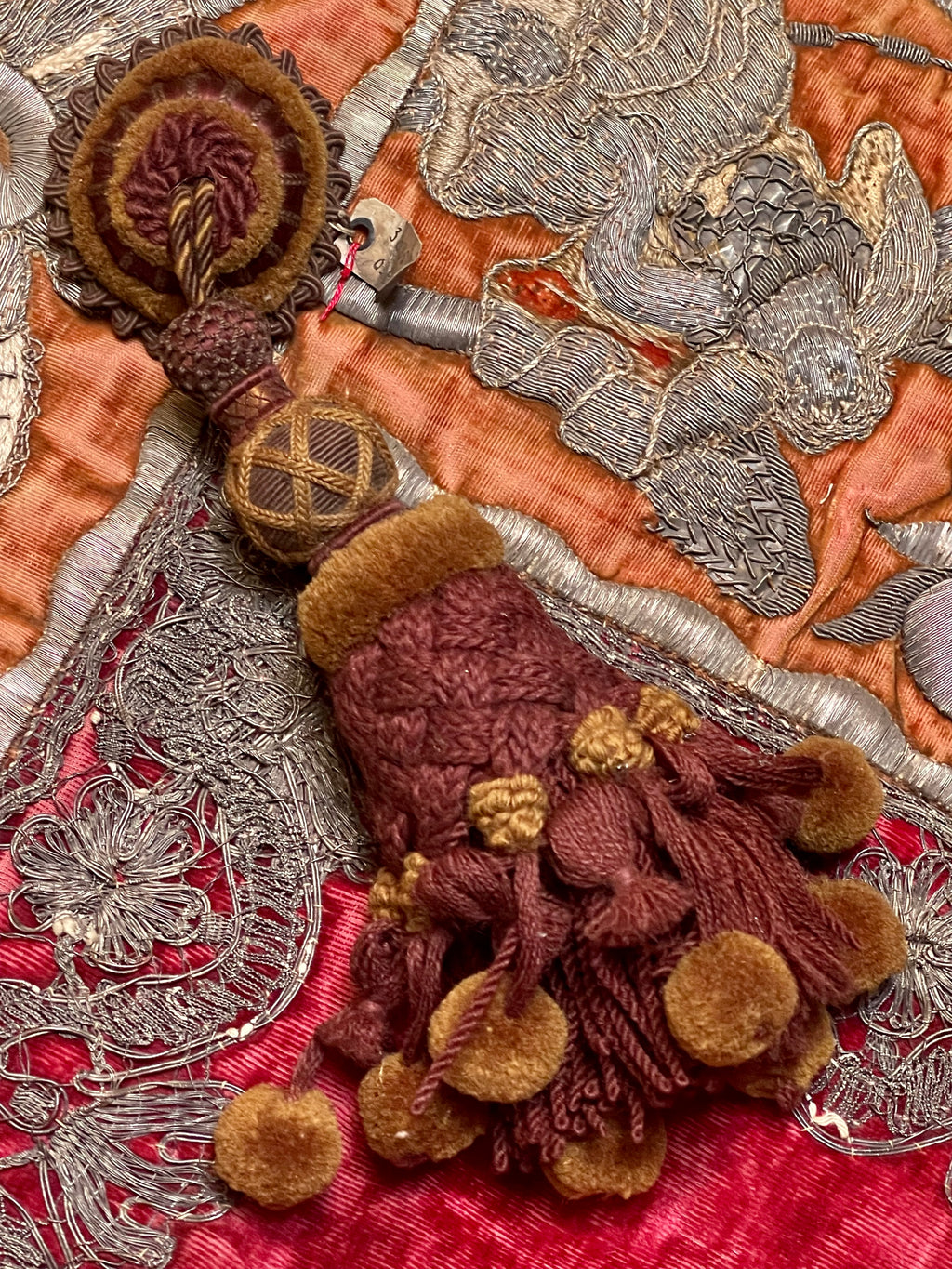 フランス　アンティーク　ファー　オーストリッチ　羽ボア　タッセル TASSELS – Decor Antiquaire