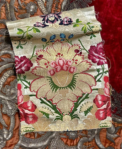 18th Century Lyon Silk Brocade