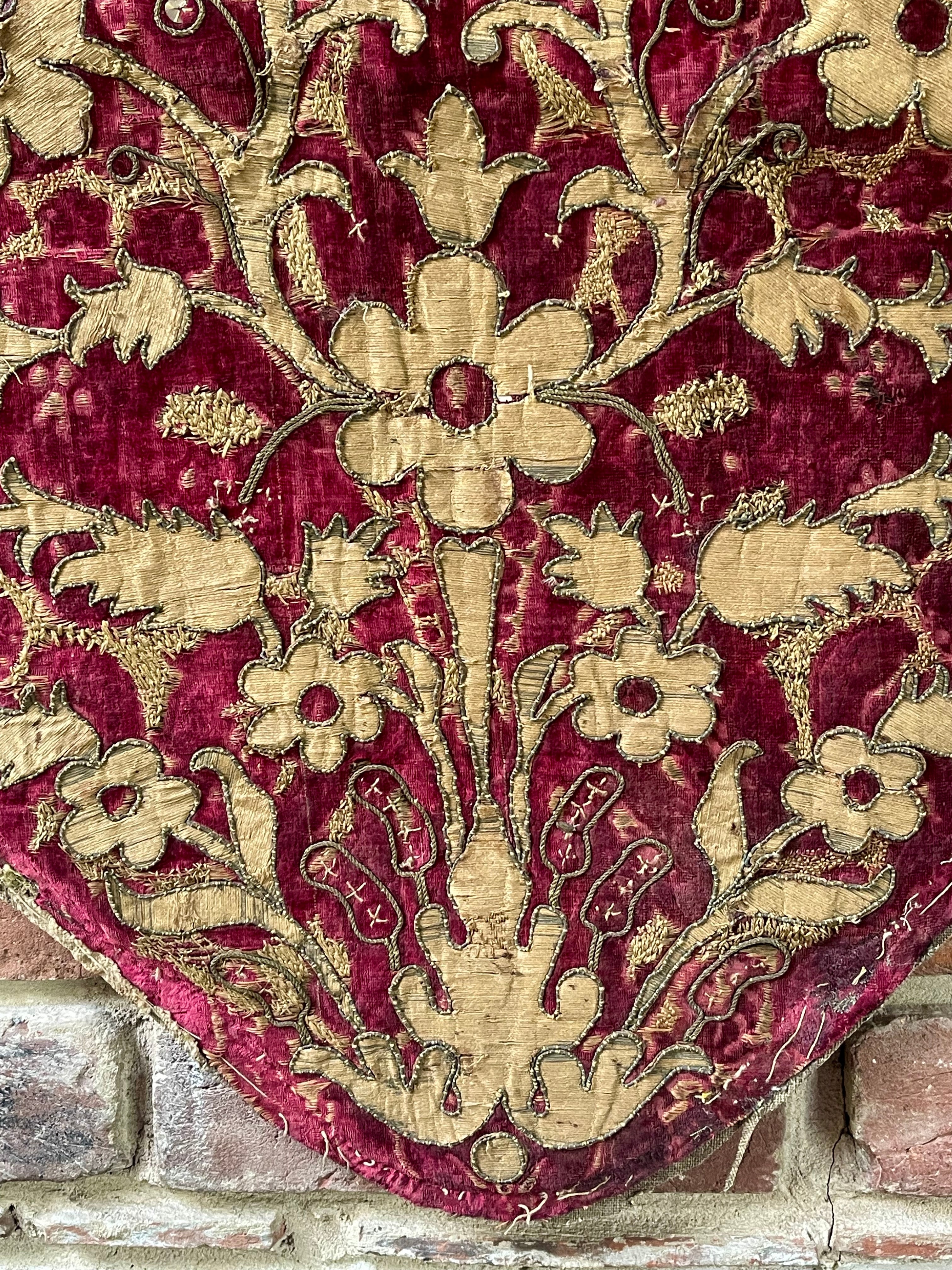 Renaissance Velvet Panel