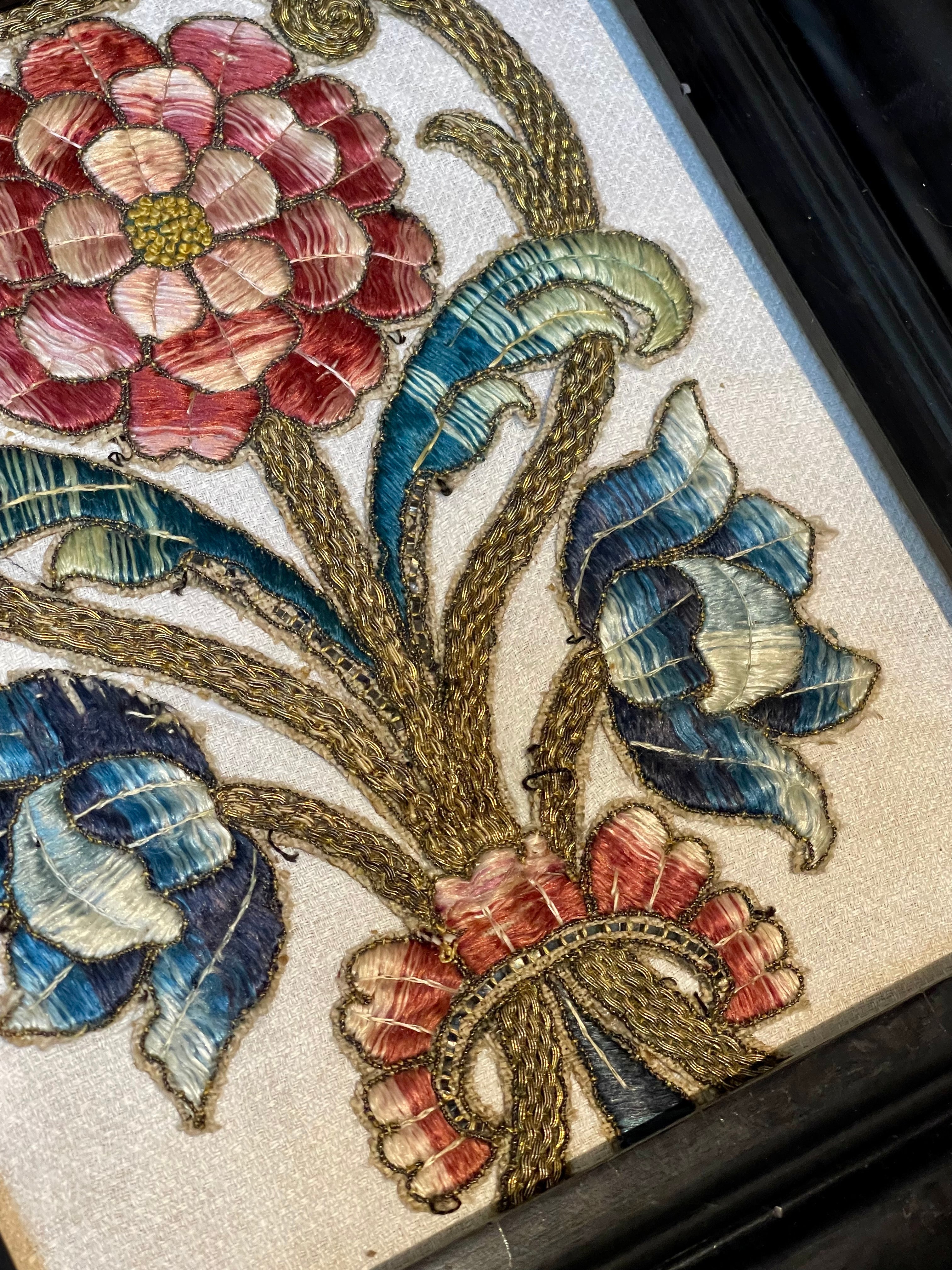 17th Century Italian Needlework Slip