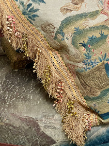 18th Century Needlework Pillow