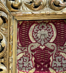 16th Century Venetian Silk Velvet Pomegranates