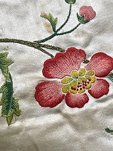 18th Century Embroidered Silk