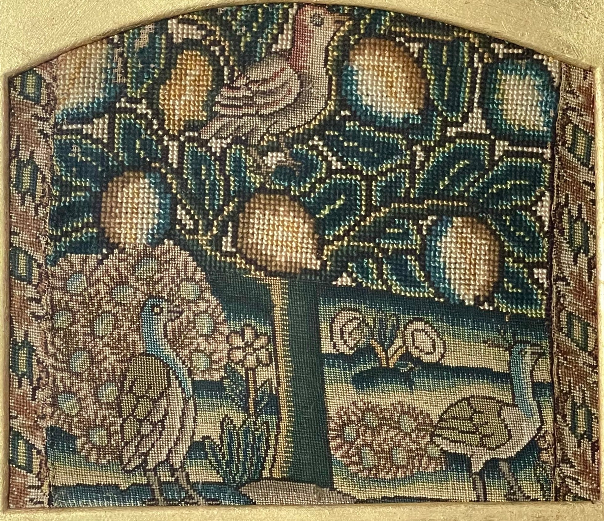 English Charles II Needlework Picture