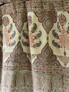 Antique Kalamkari Block Printed Signed