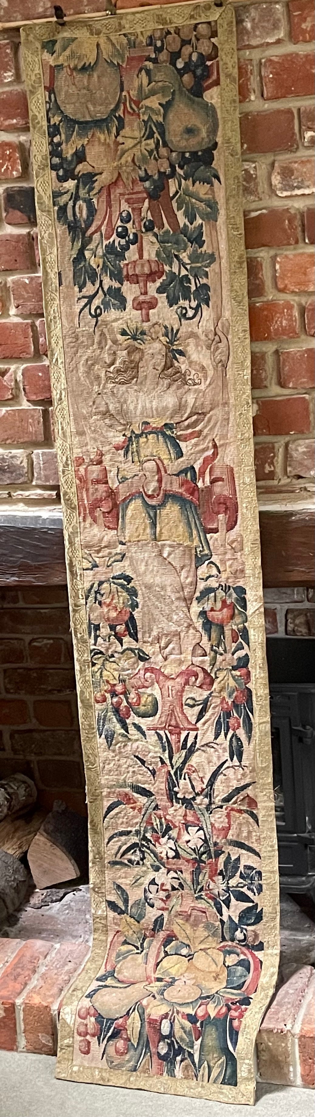 17th Century Flemish Tapestry Runner