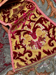 17th Century Silk Velvet Vestment Maniple