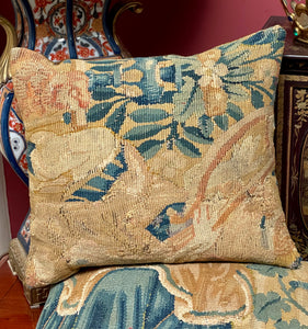 17th Century Flemish Tapestry Cushion