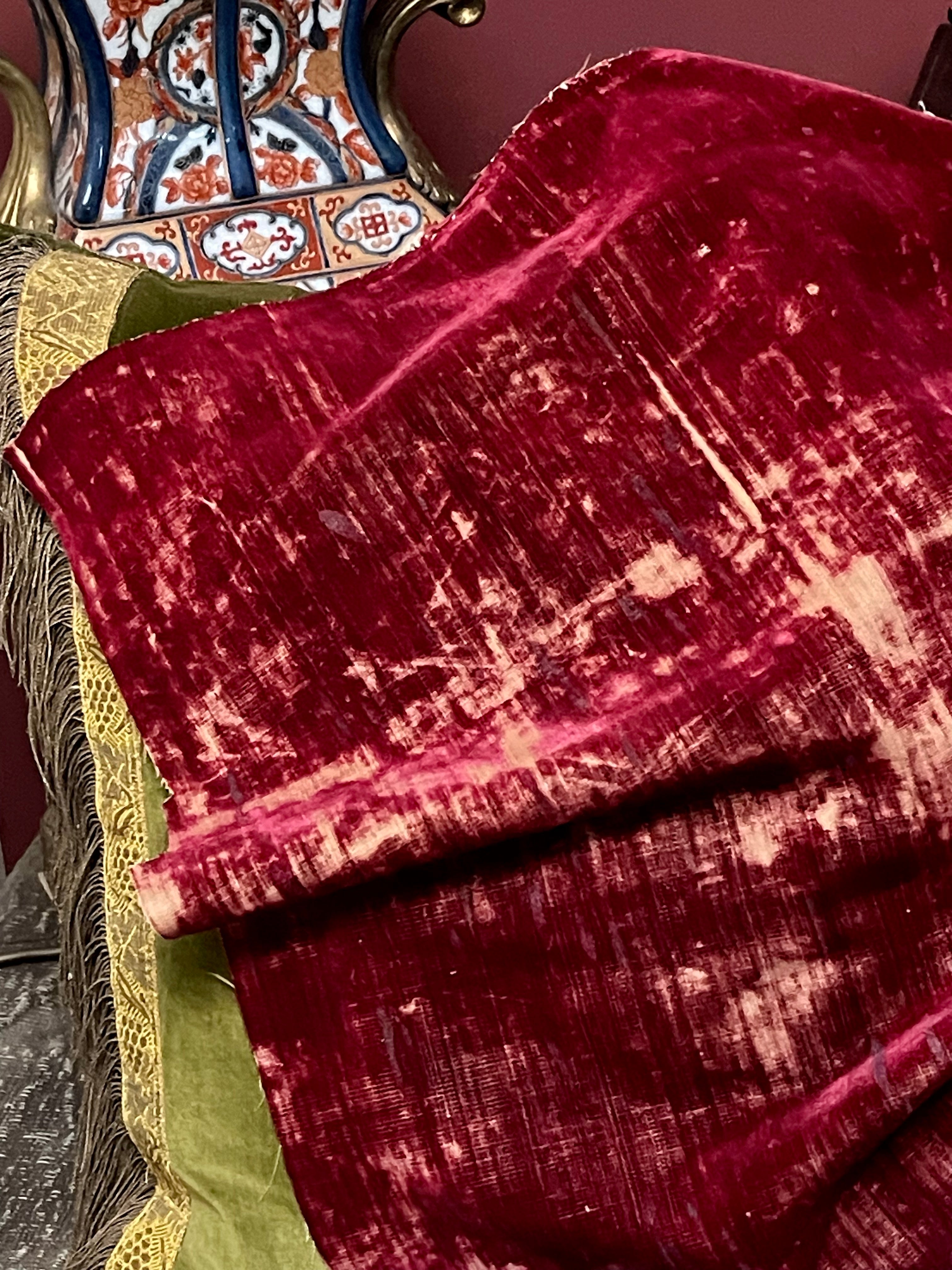 Venetian Silk Velvet Circa 1600