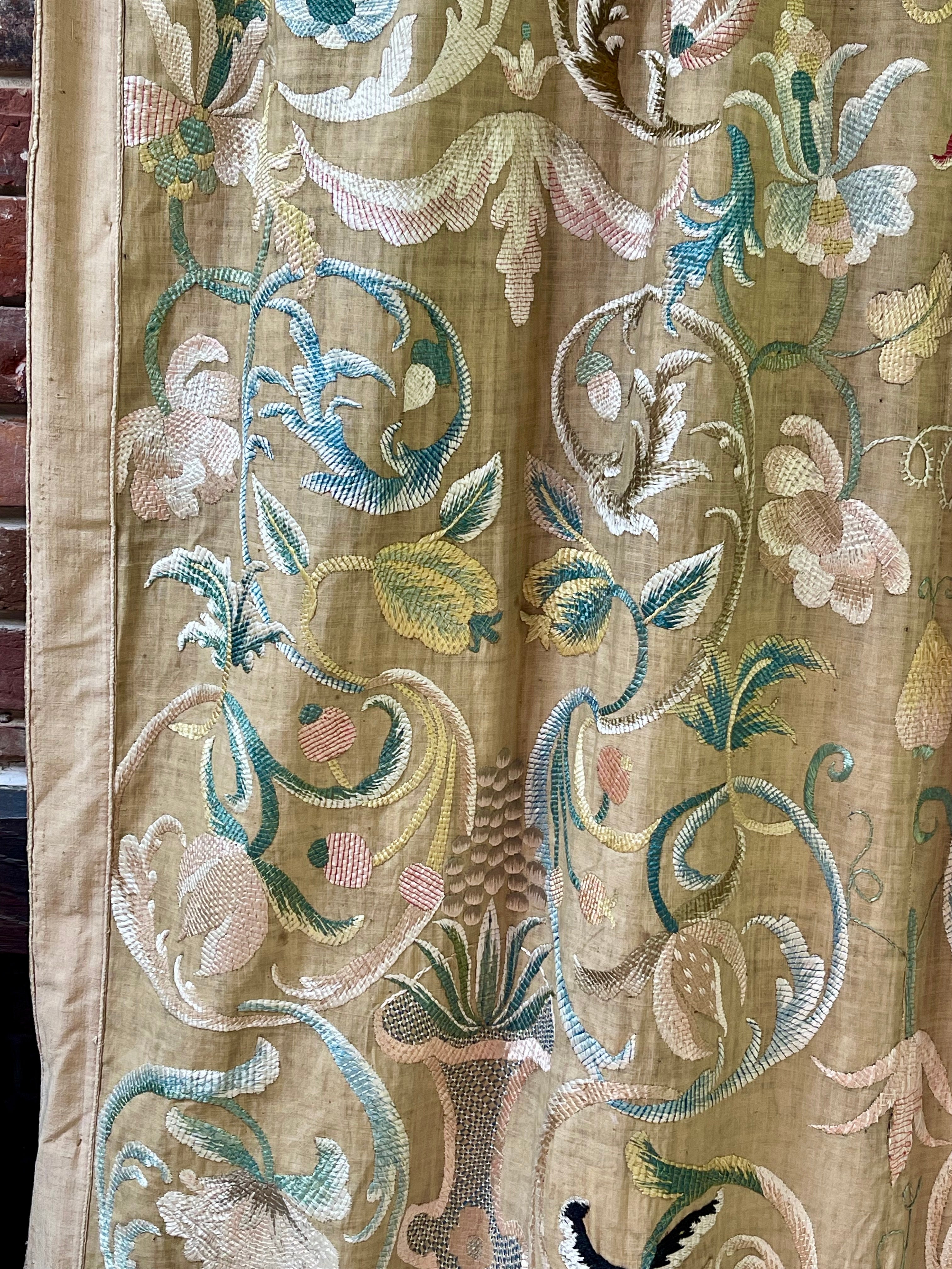 Portuguese Castelo Branco Embroidered Hanging