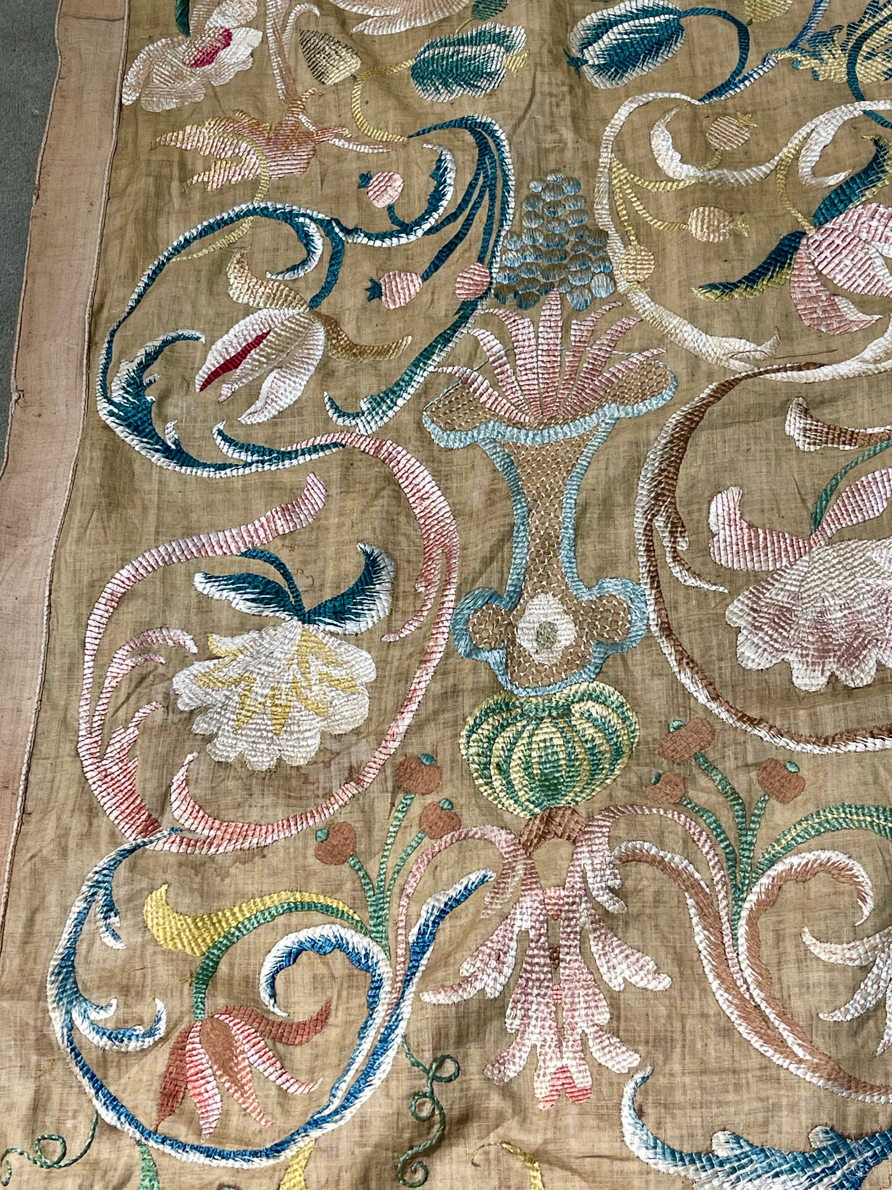 Portuguese Castelo Branco Embroidery Hanging