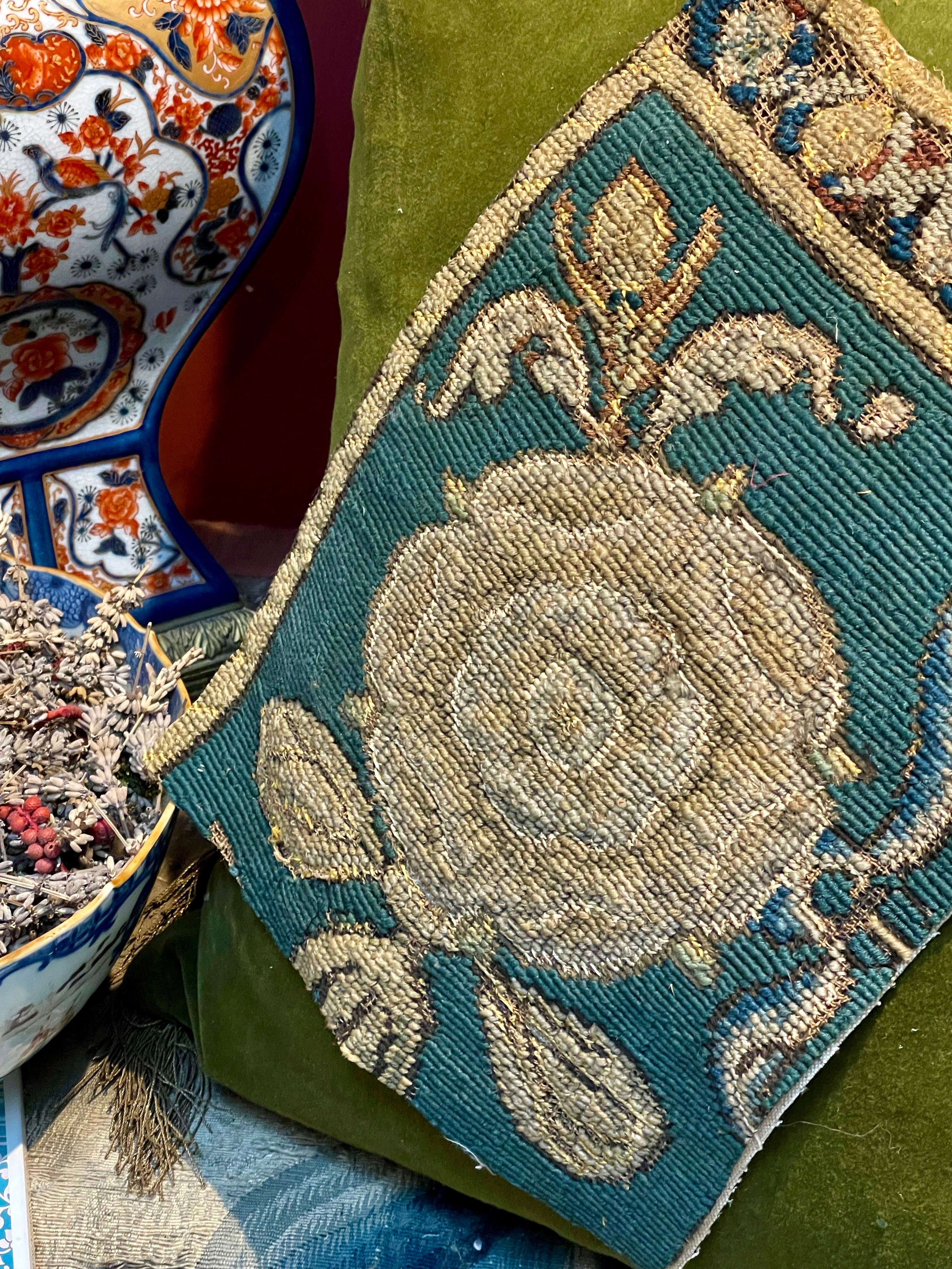 17th Century Needlework Panel