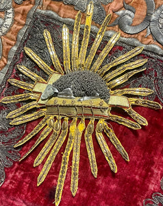 Antique Lamb of God Ecclesiastic Applique