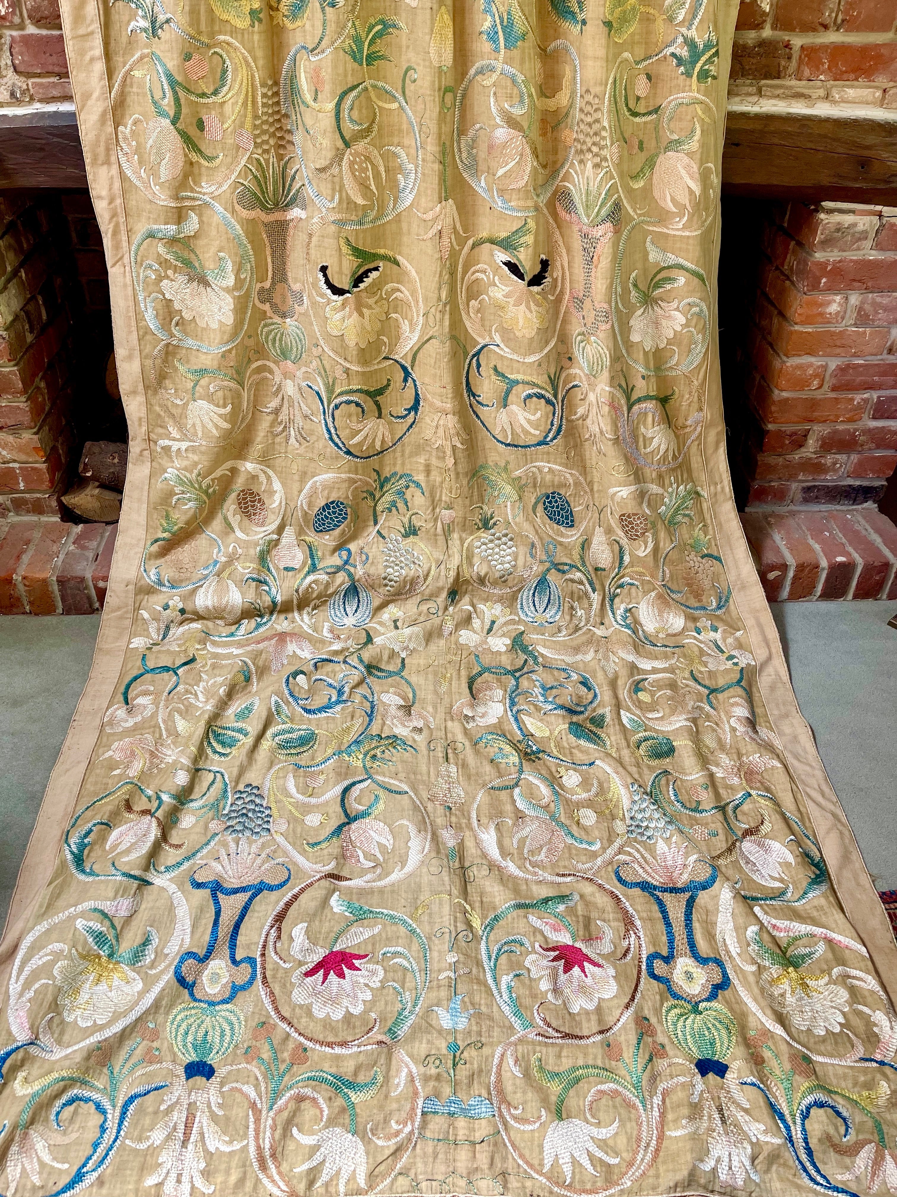 Portuguese Castelo Branco Embroidered Hanging