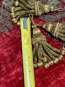 Antique French Gold Metallic Tassels