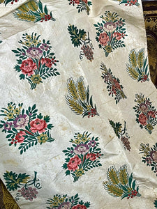 18th Century French Silk Brocade