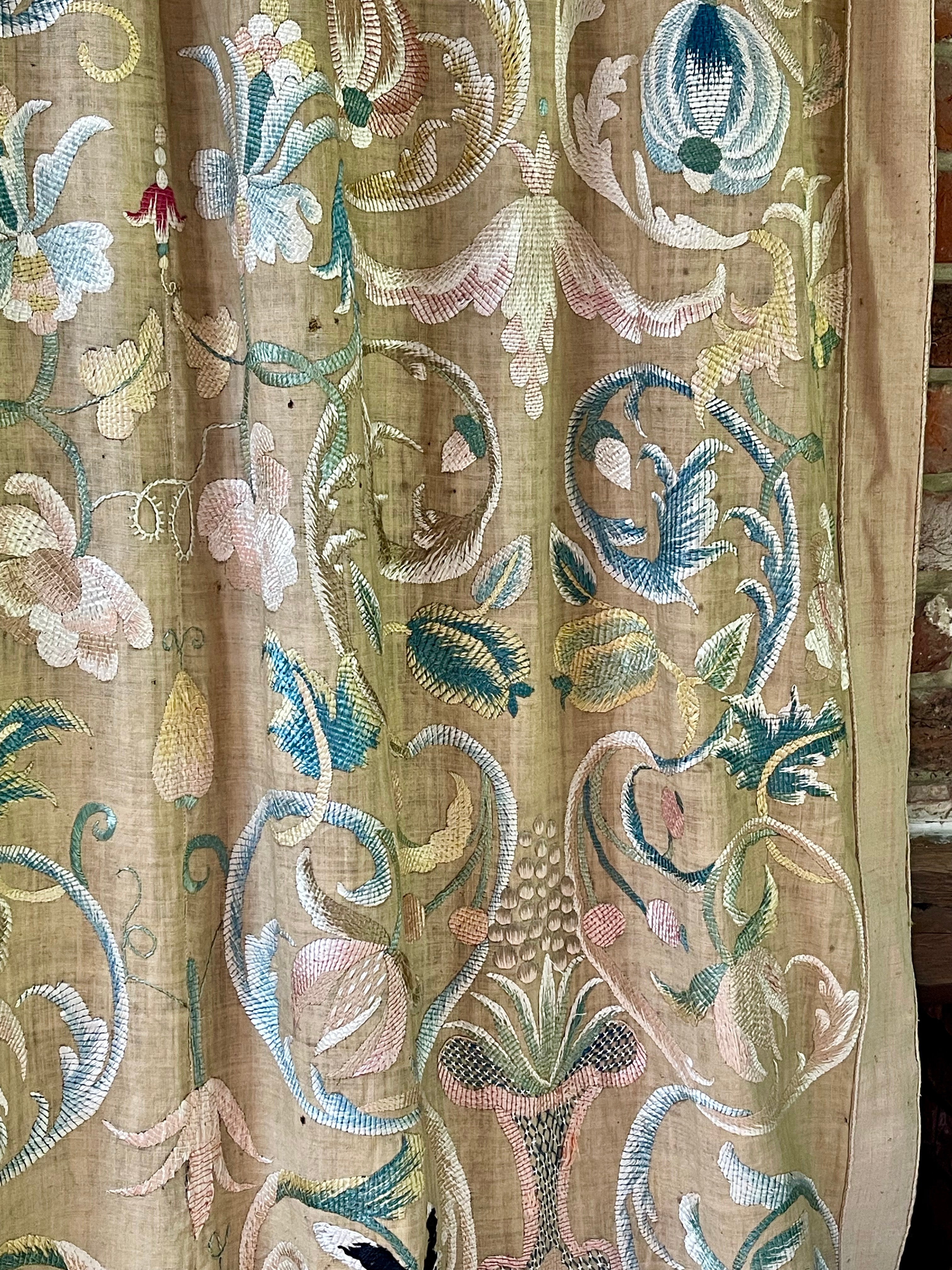 Portuguese Castelo Branco Embroidered Hanging
