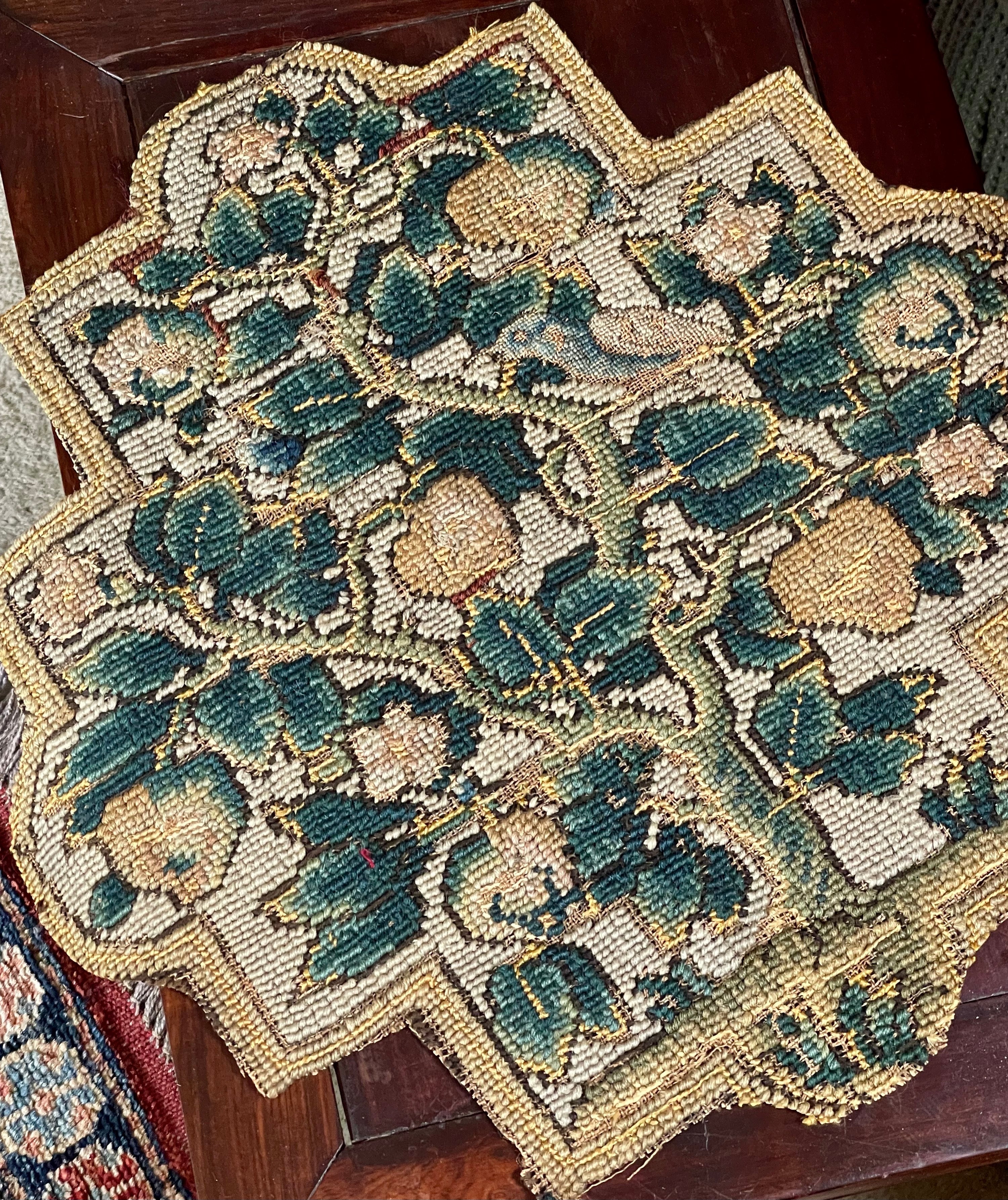 17th Century Needlework Panel