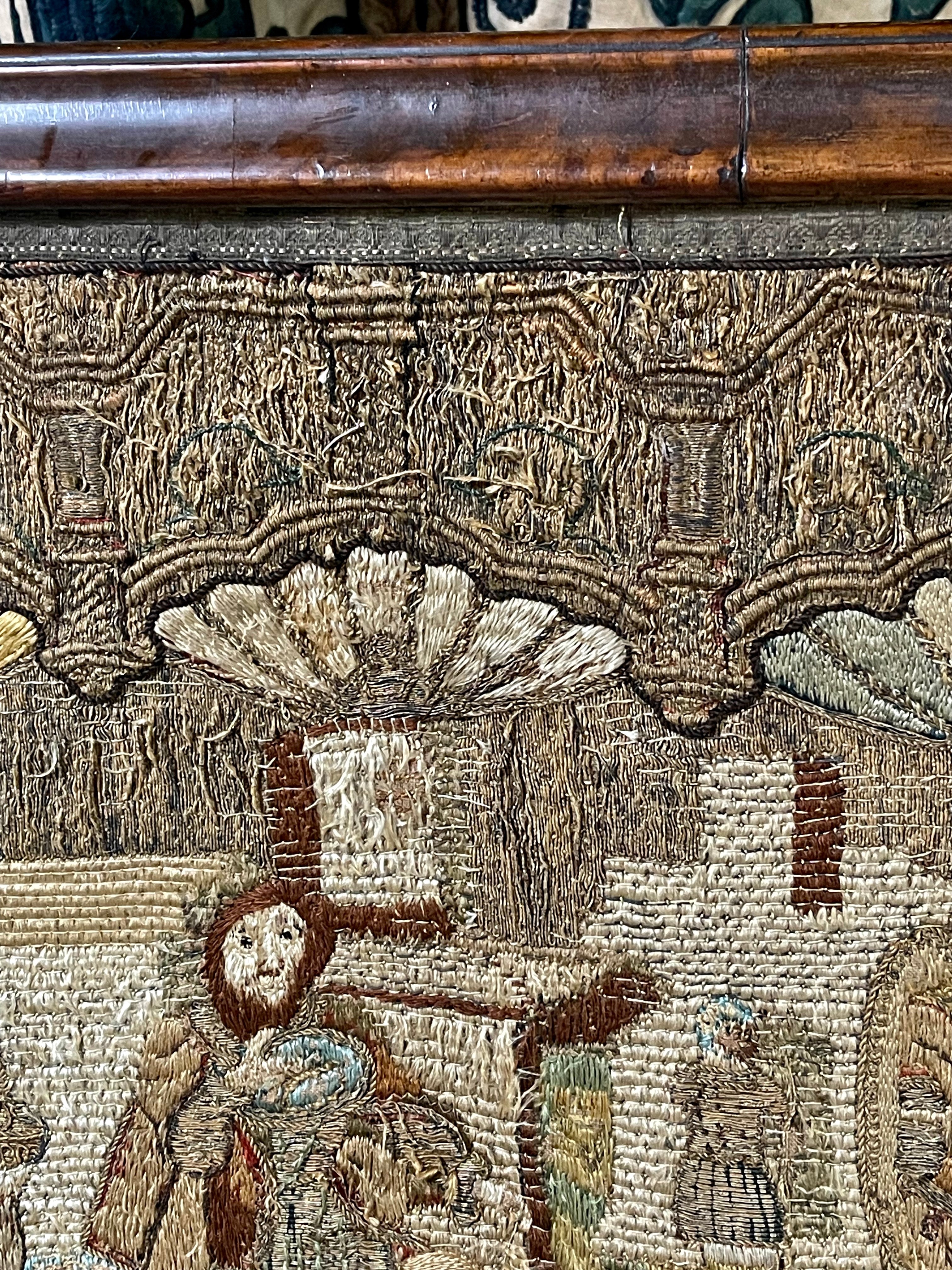 Medieval Needlework Panel Opus Anglicanum