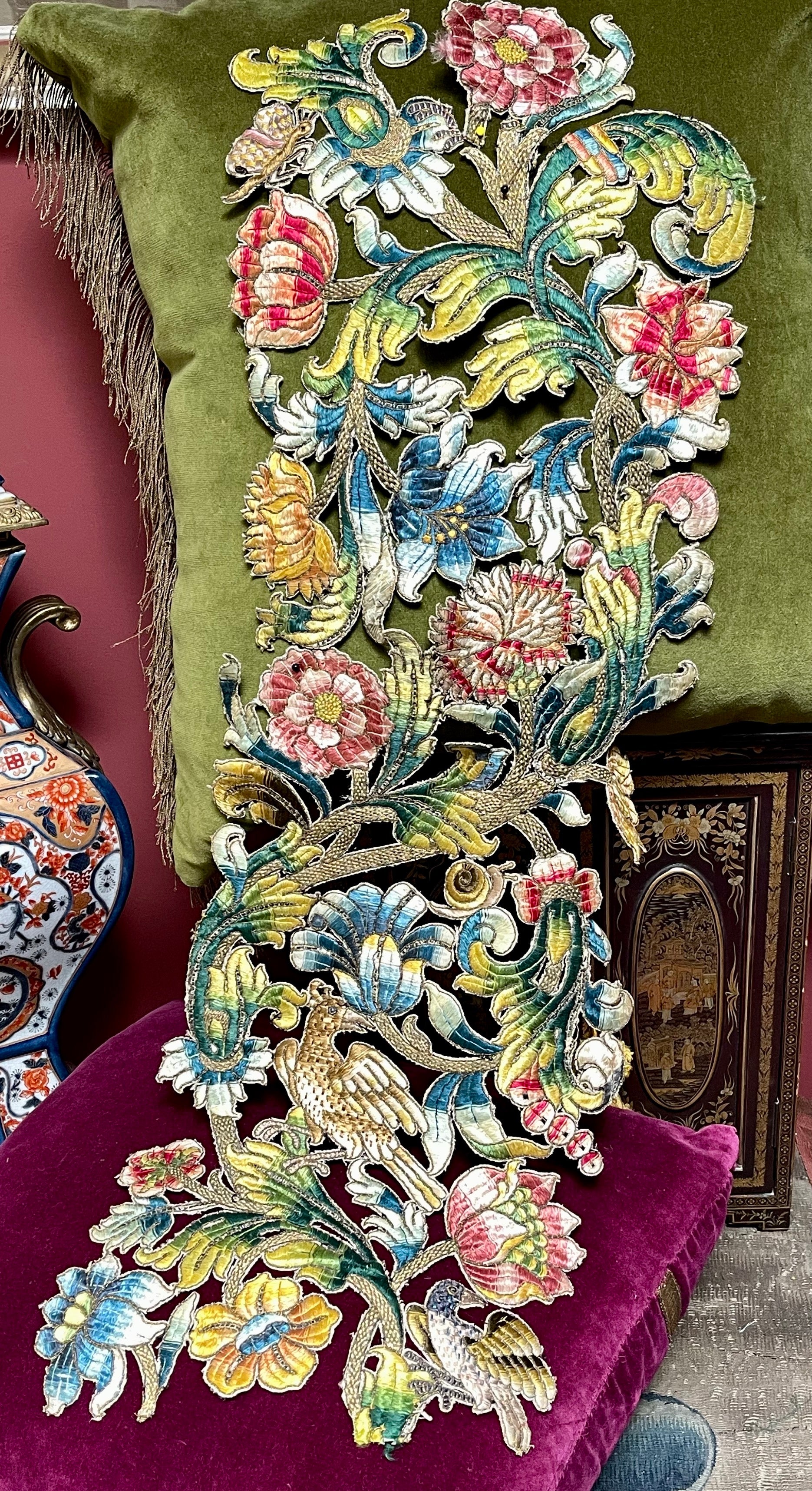 17th Century Needlework Slips