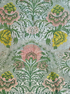 18th Century French Silk Brocade Panel