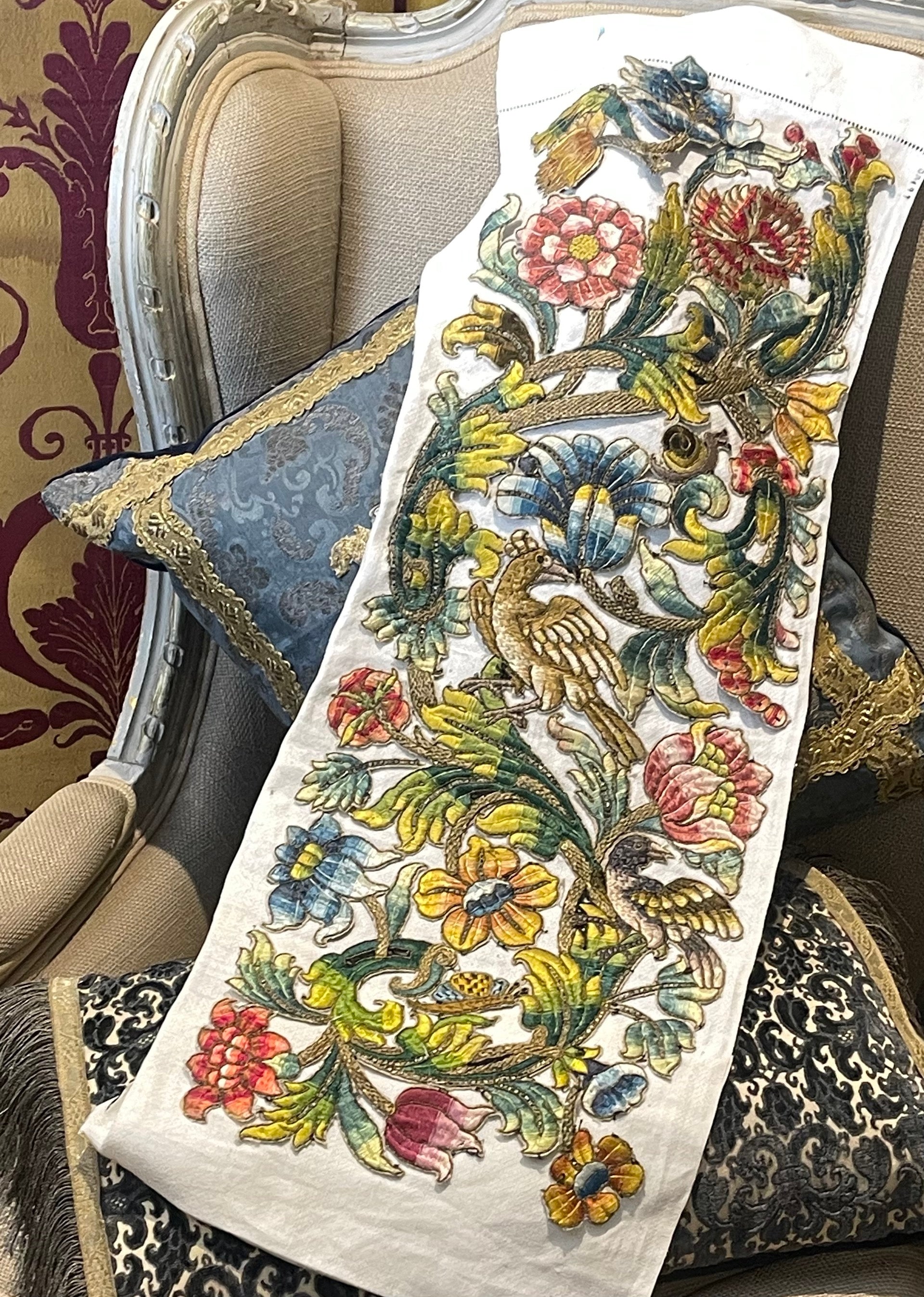 17th Century Needlework Slips