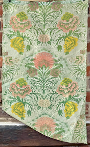 18th Century French Silk Brocade Panel