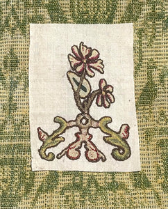 17th Century English Needlework Slip