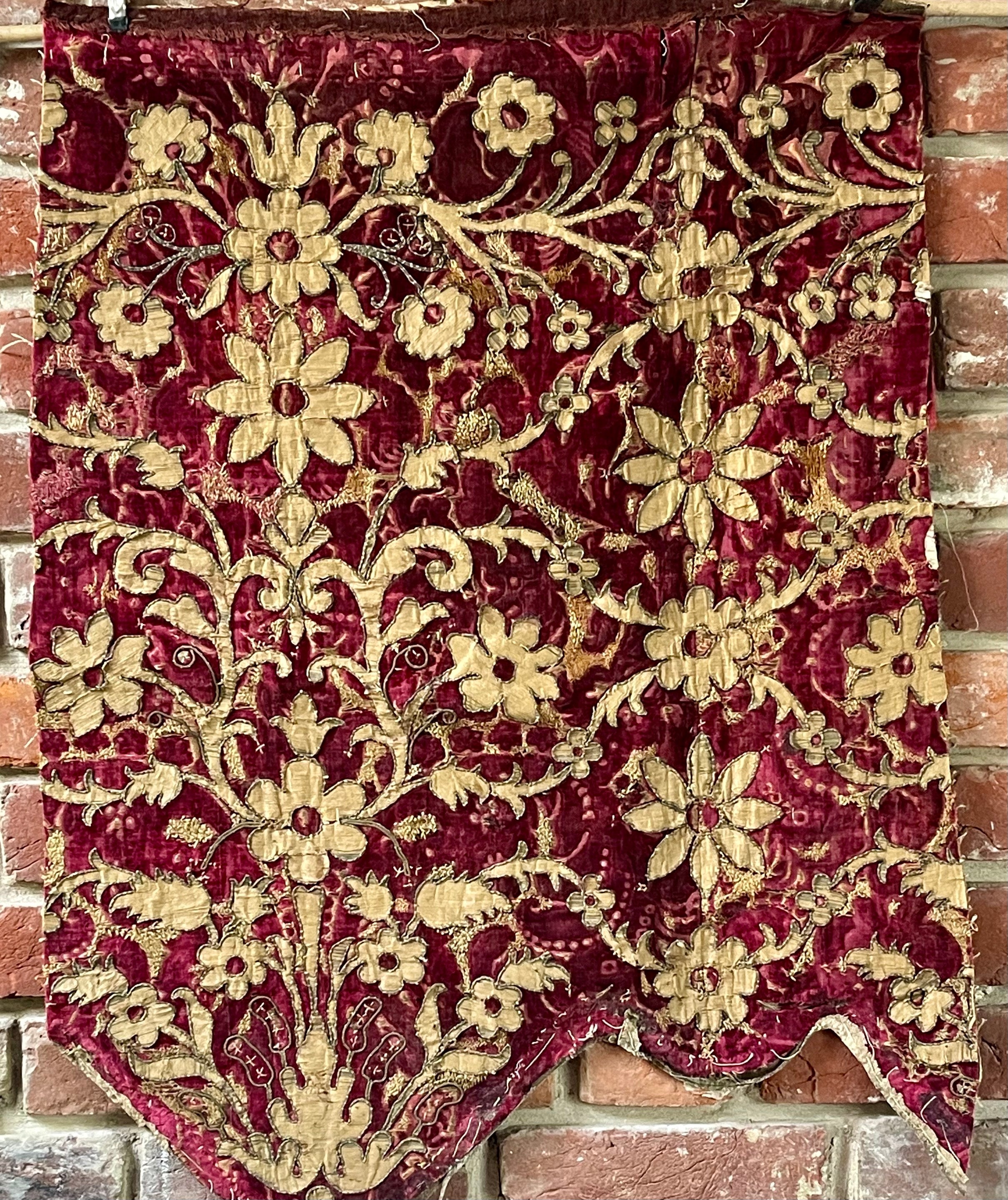 Renaissance Velvet Panel