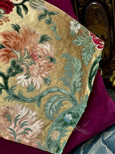 Antique Genoa Silk Velvet