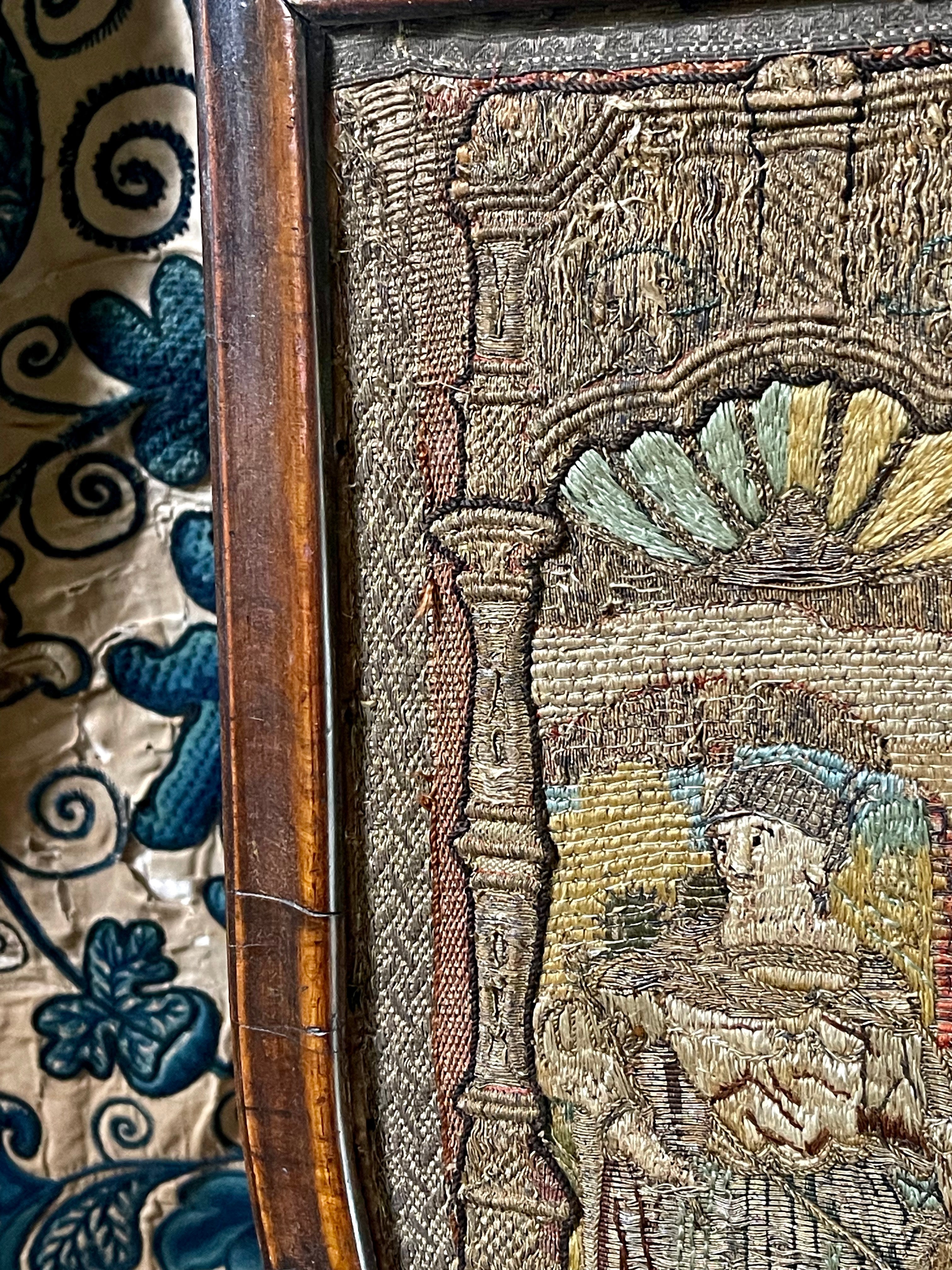 Medieval Needlework Panel Opus Anglicanum