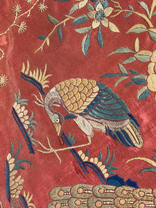 Antique Chinese Silk Embroidery Banners