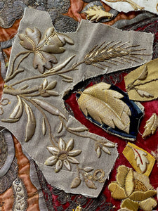 Antique Gold Silver Metallic Applique Project Group