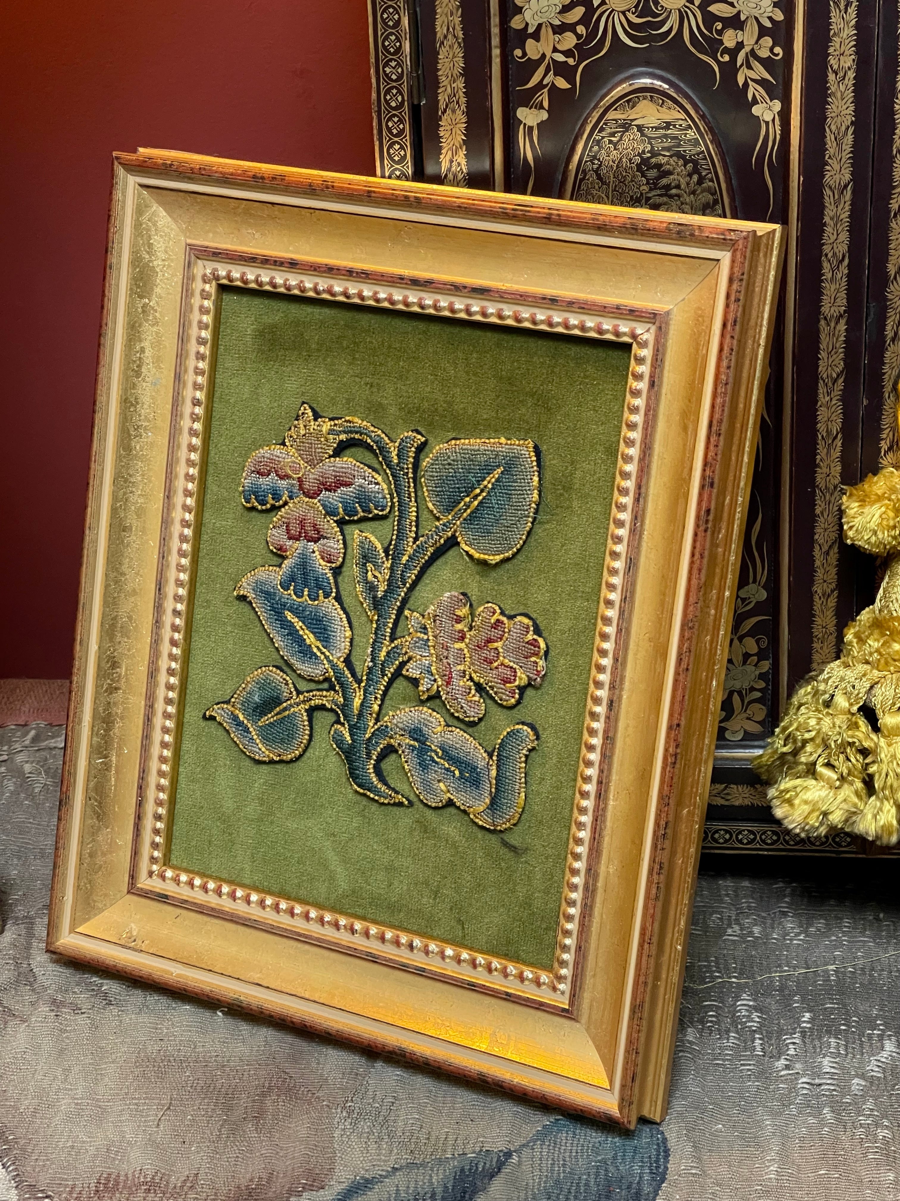 17th Century English Needlework Slip