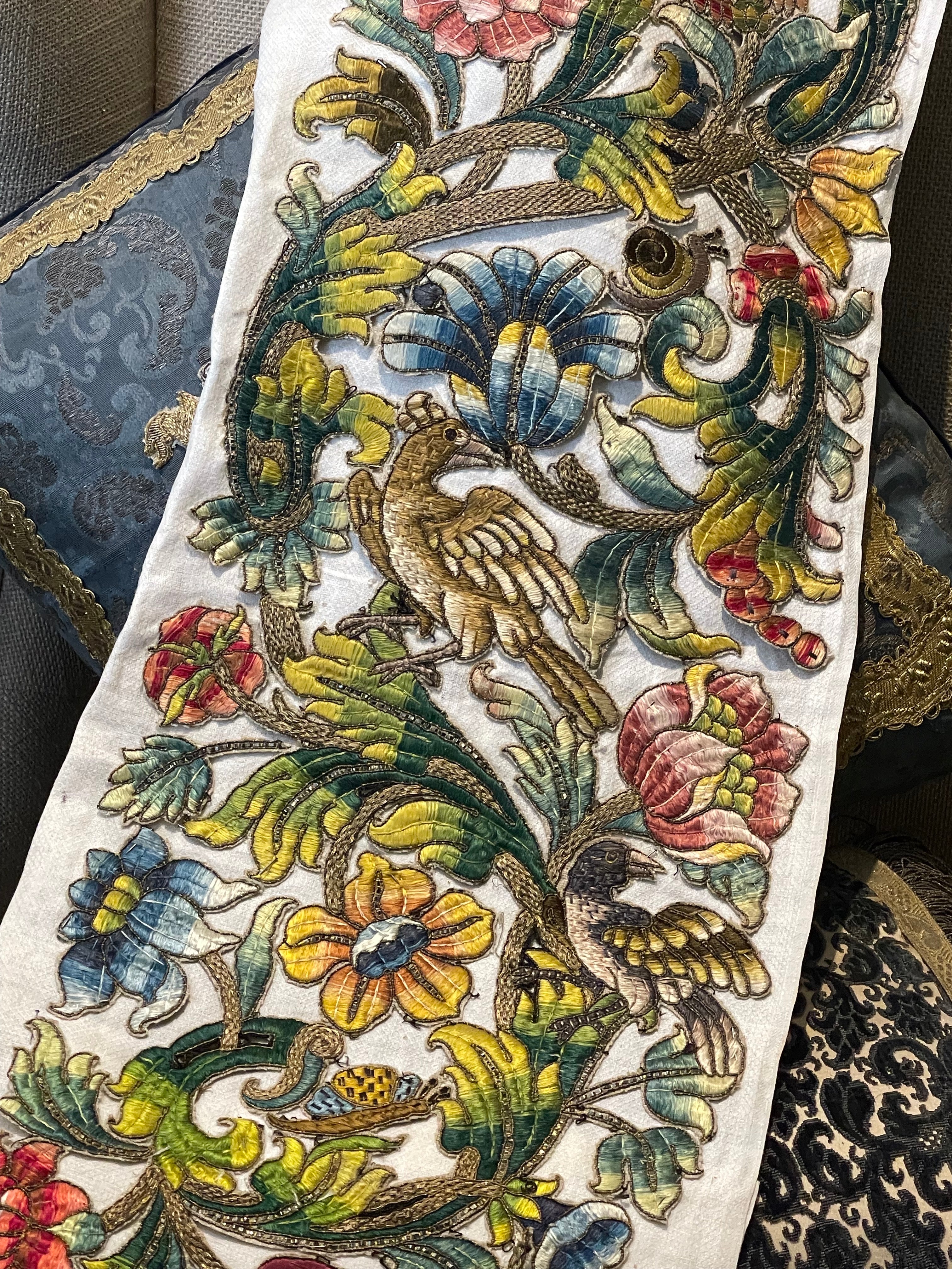 17th Century Needlework Slips