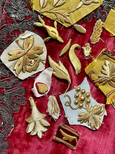 Antique Gold Metallic Applique Project Group
