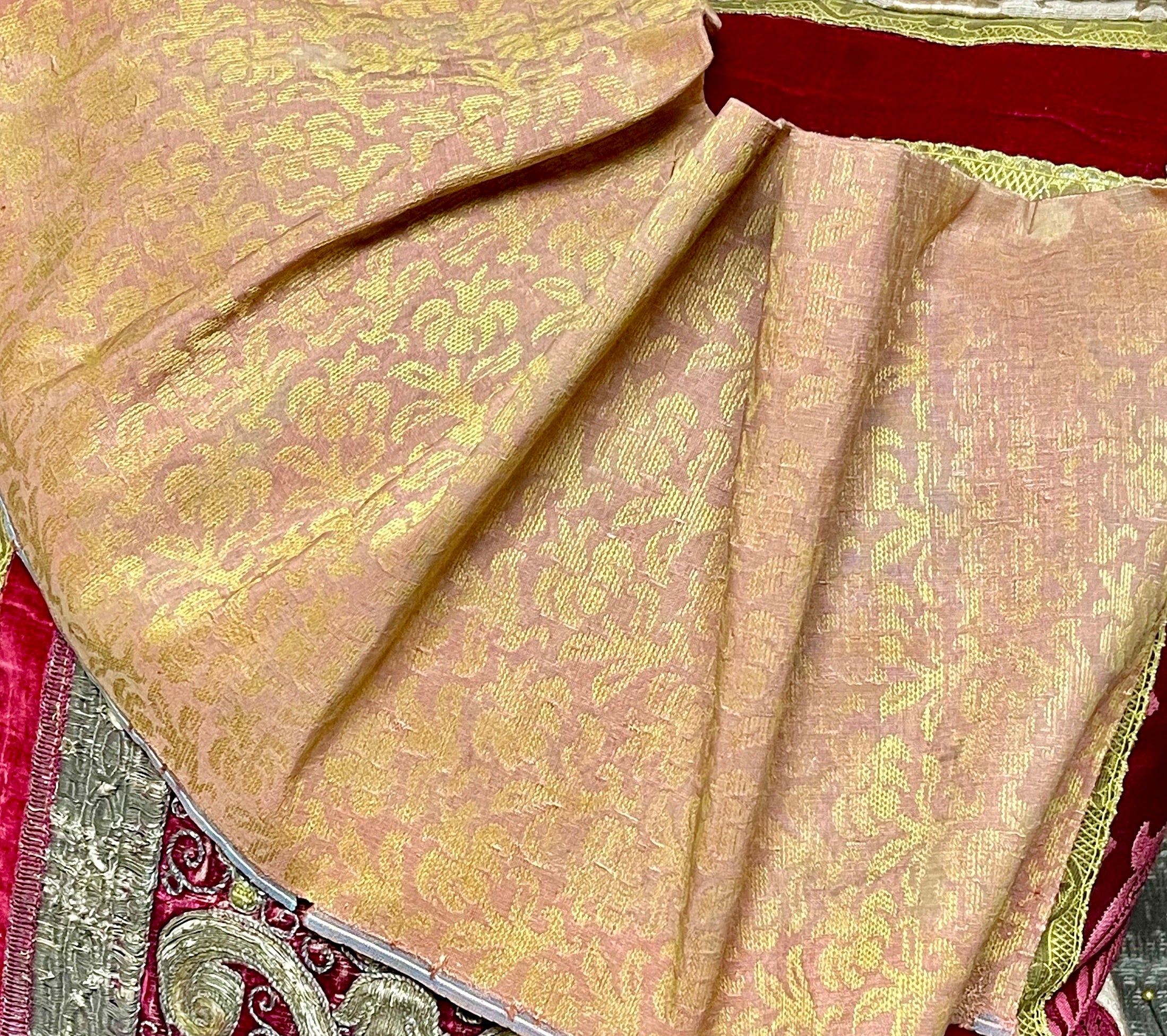 17th Century Florentine Silk Brocade