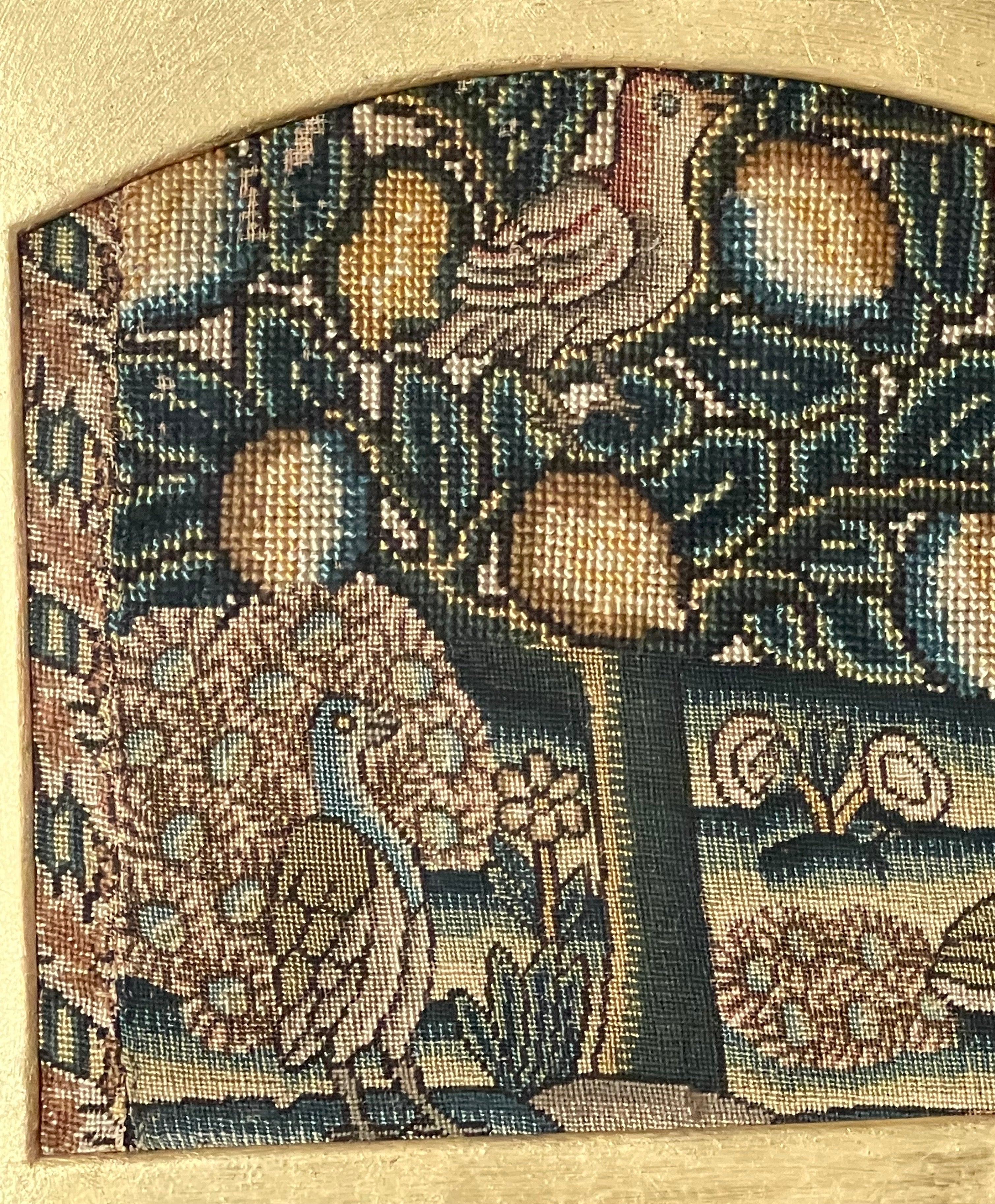 English Charles II Needlework Picture